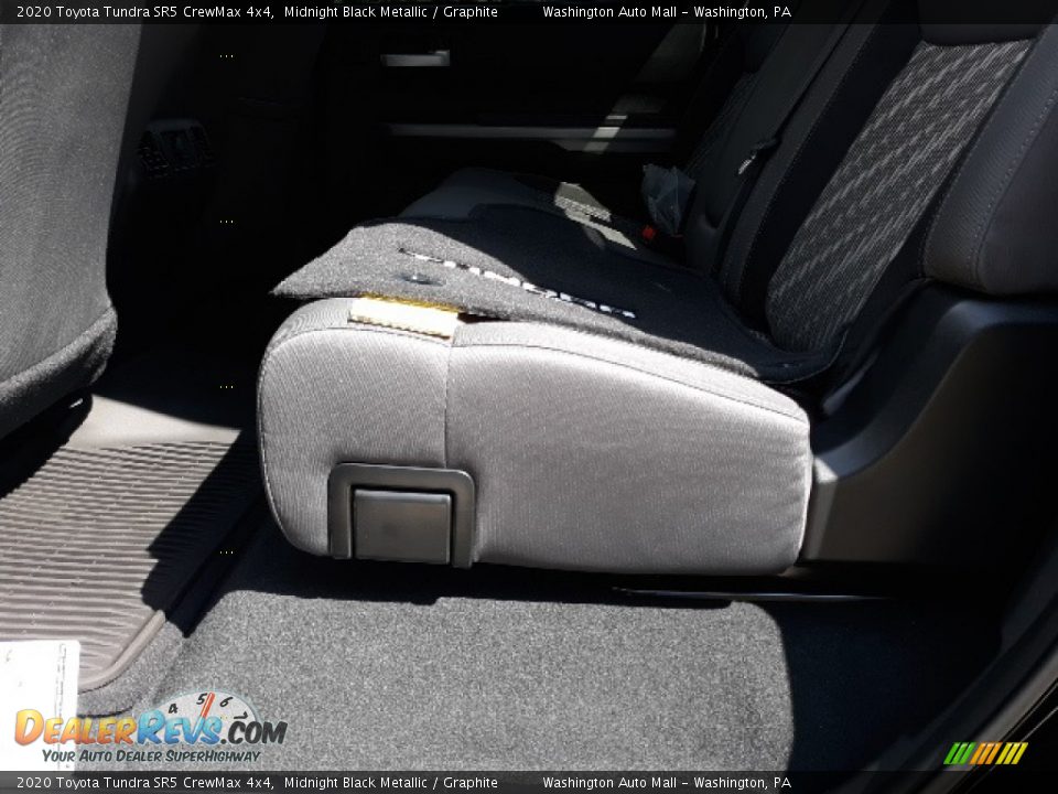 2020 Toyota Tundra SR5 CrewMax 4x4 Midnight Black Metallic / Graphite Photo #26