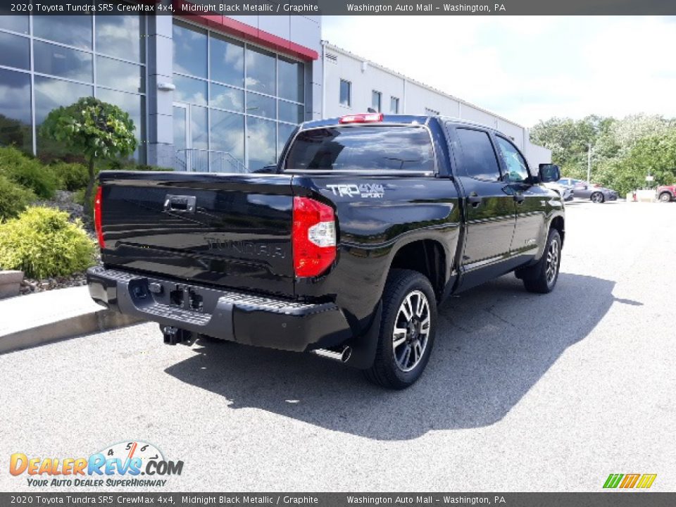 2020 Toyota Tundra SR5 CrewMax 4x4 Midnight Black Metallic / Graphite Photo #32