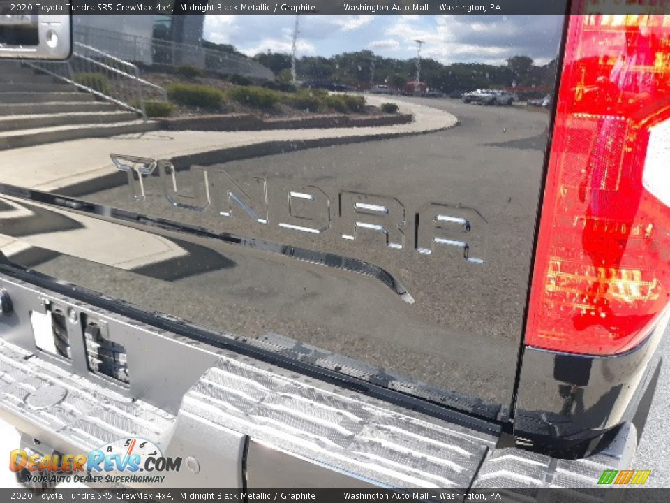 2020 Toyota Tundra SR5 CrewMax 4x4 Midnight Black Metallic / Graphite Photo #36