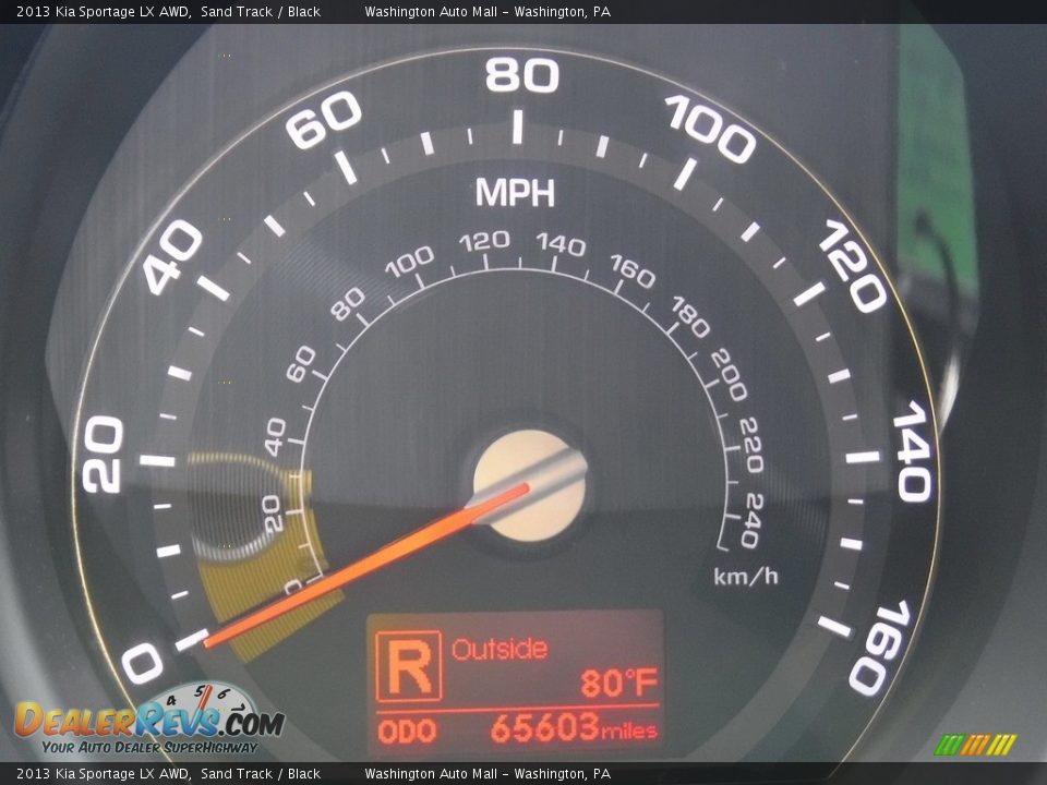 2013 Kia Sportage LX AWD Sand Track / Black Photo #28