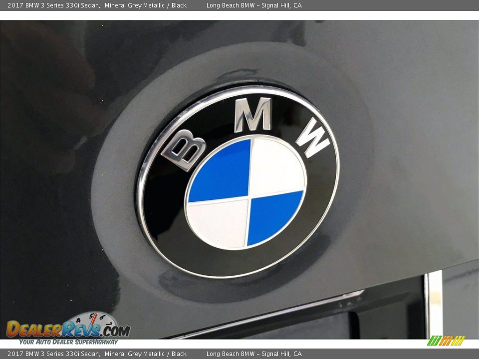 2017 BMW 3 Series 330i Sedan Mineral Grey Metallic / Black Photo #33