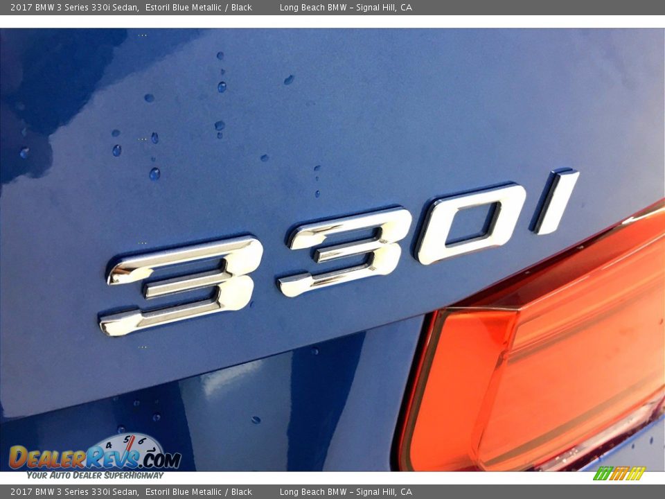 2017 BMW 3 Series 330i Sedan Estoril Blue Metallic / Black Photo #7