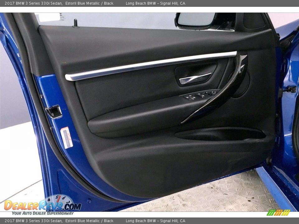 2017 BMW 3 Series 330i Sedan Estoril Blue Metallic / Black Photo #23