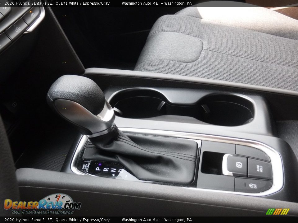 2020 Hyundai Santa Fe SE Quartz White / Espresso/Gray Photo #15