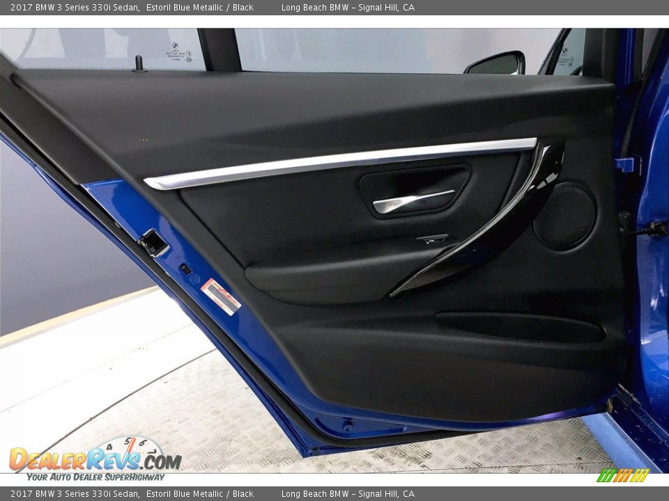2017 BMW 3 Series 330i Sedan Estoril Blue Metallic / Black Photo #25
