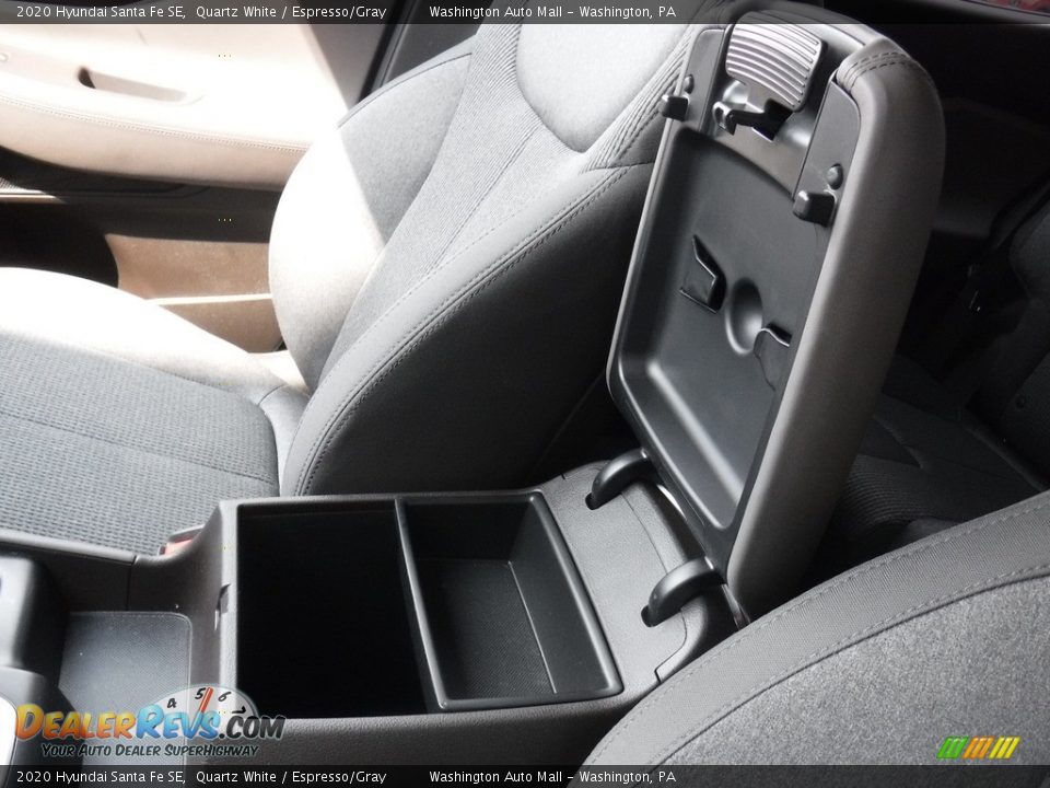 2020 Hyundai Santa Fe SE Quartz White / Espresso/Gray Photo #20