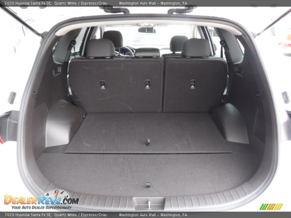 2020 Hyundai Santa Fe SE Quartz White / Espresso/Gray Photo #24