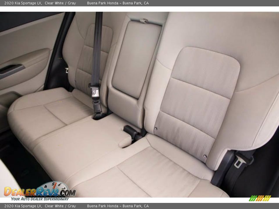 2020 Kia Sportage LX Clear White / Gray Photo #18