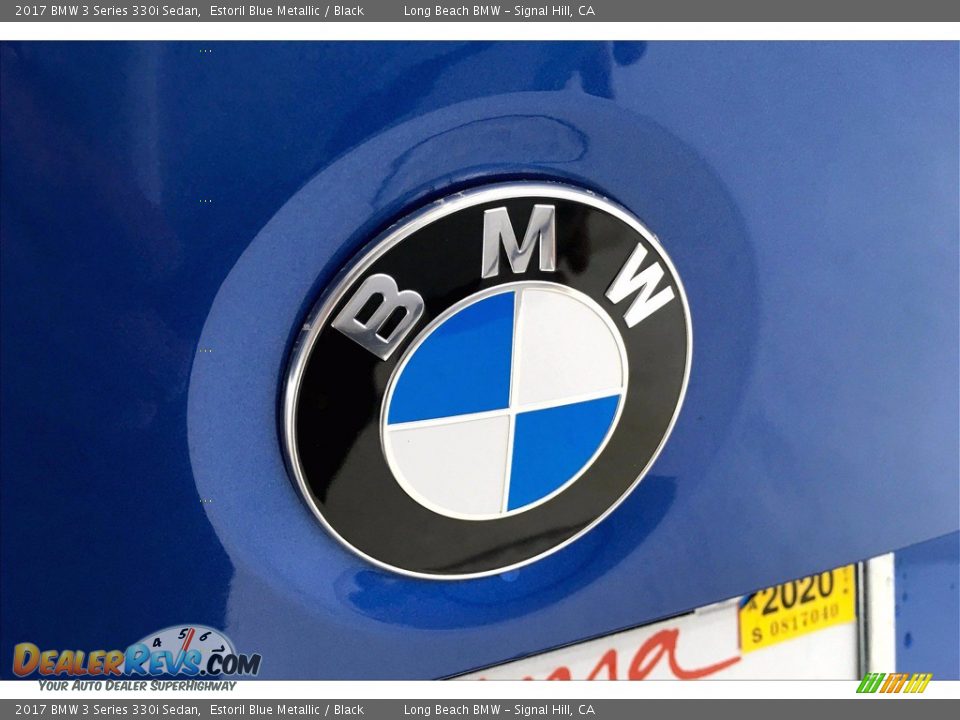 2017 BMW 3 Series 330i Sedan Estoril Blue Metallic / Black Photo #34