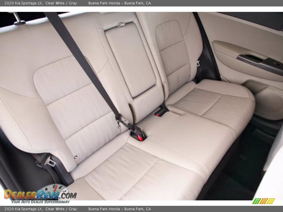 2020 Kia Sportage LX Clear White / Gray Photo #21