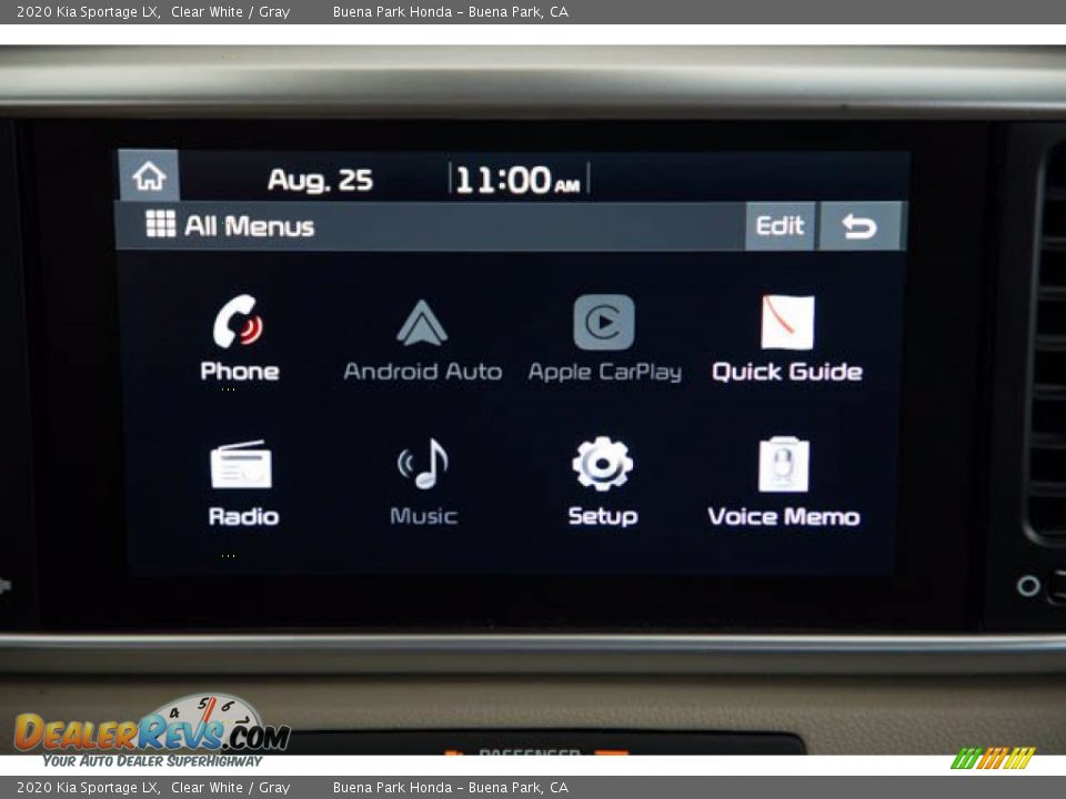 2020 Kia Sportage LX Clear White / Gray Photo #24