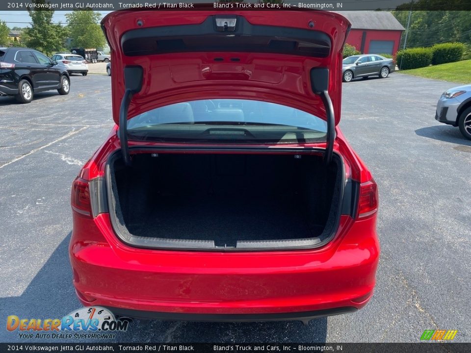 2014 Volkswagen Jetta GLI Autobahn Tornado Red / Titan Black Photo #9