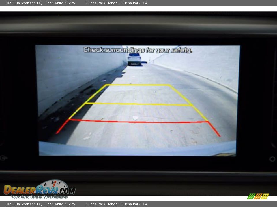 2020 Kia Sportage LX Clear White / Gray Photo #25