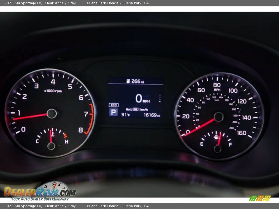 2020 Kia Sportage LX Clear White / Gray Photo #26