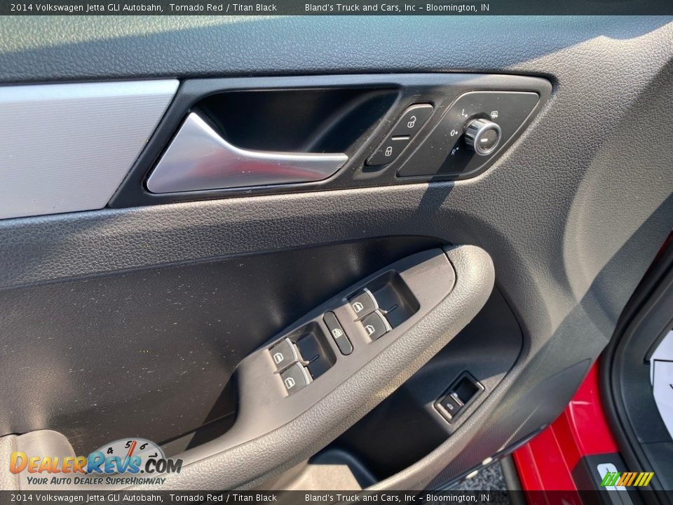 2014 Volkswagen Jetta GLI Autobahn Tornado Red / Titan Black Photo #12