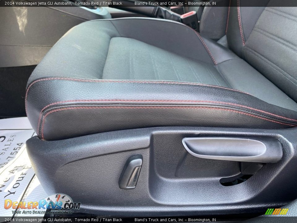 2014 Volkswagen Jetta GLI Autobahn Tornado Red / Titan Black Photo #14