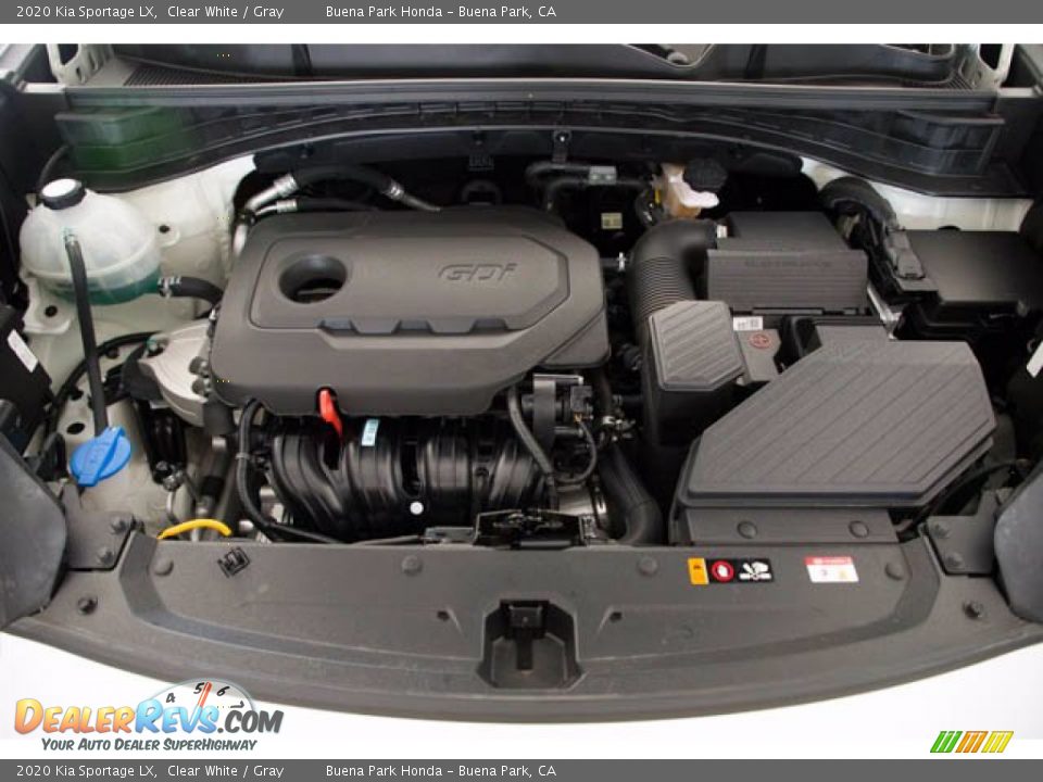 2020 Kia Sportage LX Clear White / Gray Photo #32