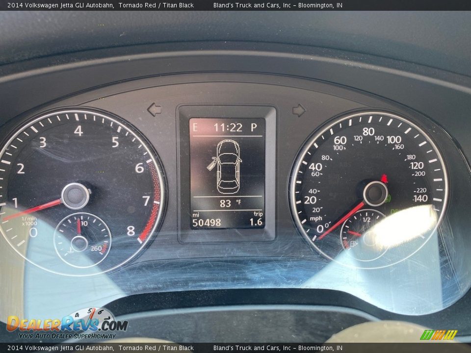 2014 Volkswagen Jetta GLI Autobahn Tornado Red / Titan Black Photo #17