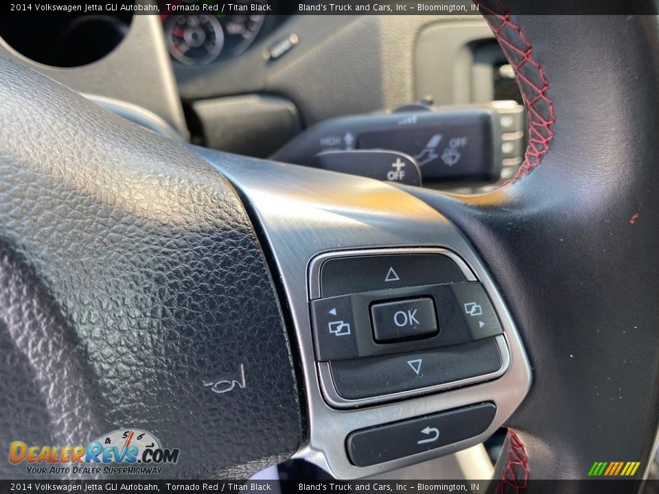 2014 Volkswagen Jetta GLI Autobahn Tornado Red / Titan Black Photo #19