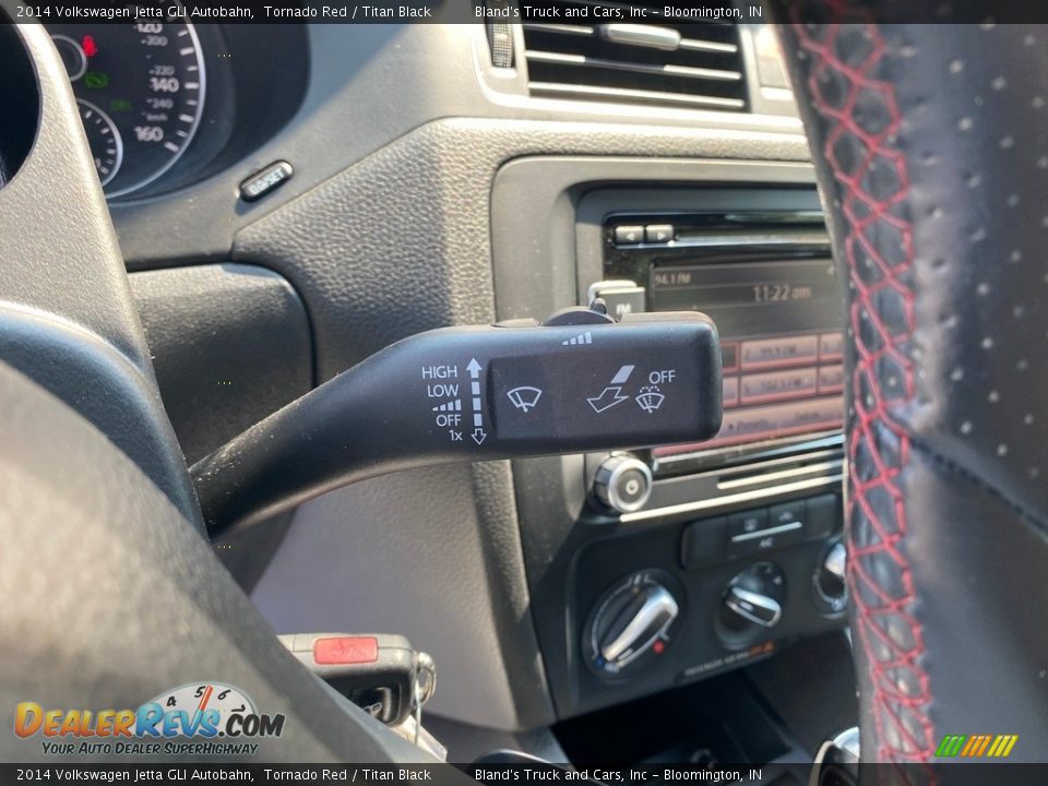 2014 Volkswagen Jetta GLI Autobahn Tornado Red / Titan Black Photo #21