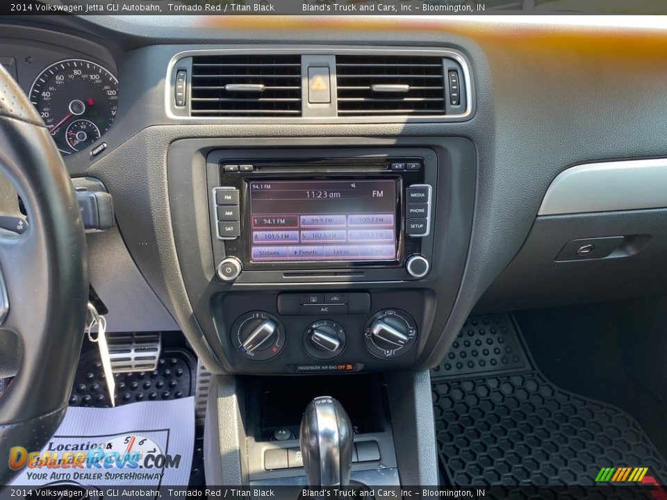 2014 Volkswagen Jetta GLI Autobahn Tornado Red / Titan Black Photo #23