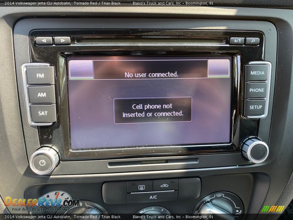 2014 Volkswagen Jetta GLI Autobahn Tornado Red / Titan Black Photo #25