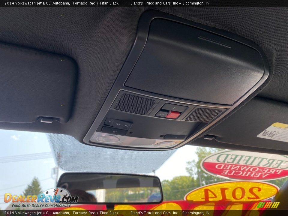 2014 Volkswagen Jetta GLI Autobahn Tornado Red / Titan Black Photo #27