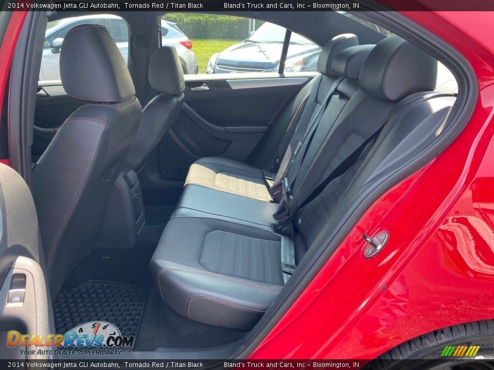 2014 Volkswagen Jetta GLI Autobahn Tornado Red / Titan Black Photo #31
