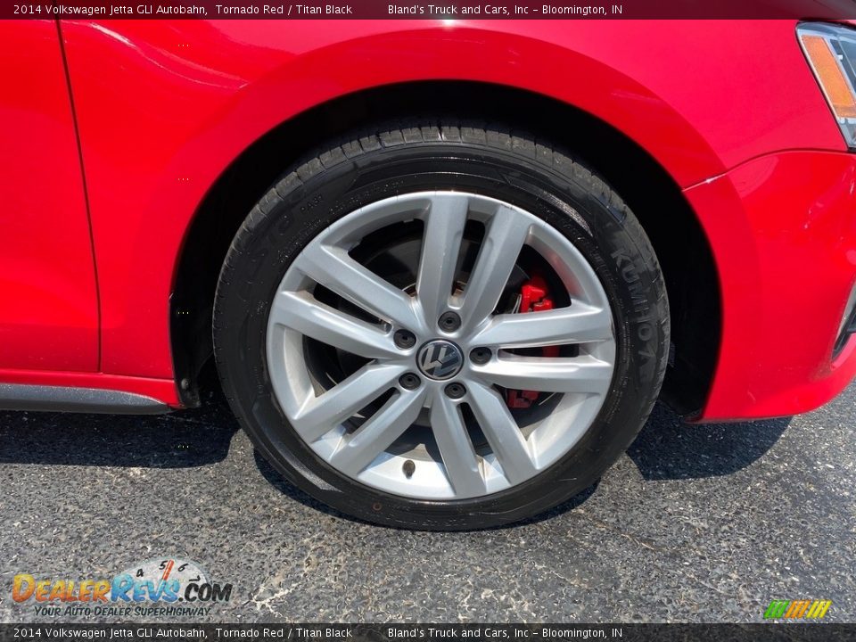 2014 Volkswagen Jetta GLI Autobahn Tornado Red / Titan Black Photo #33