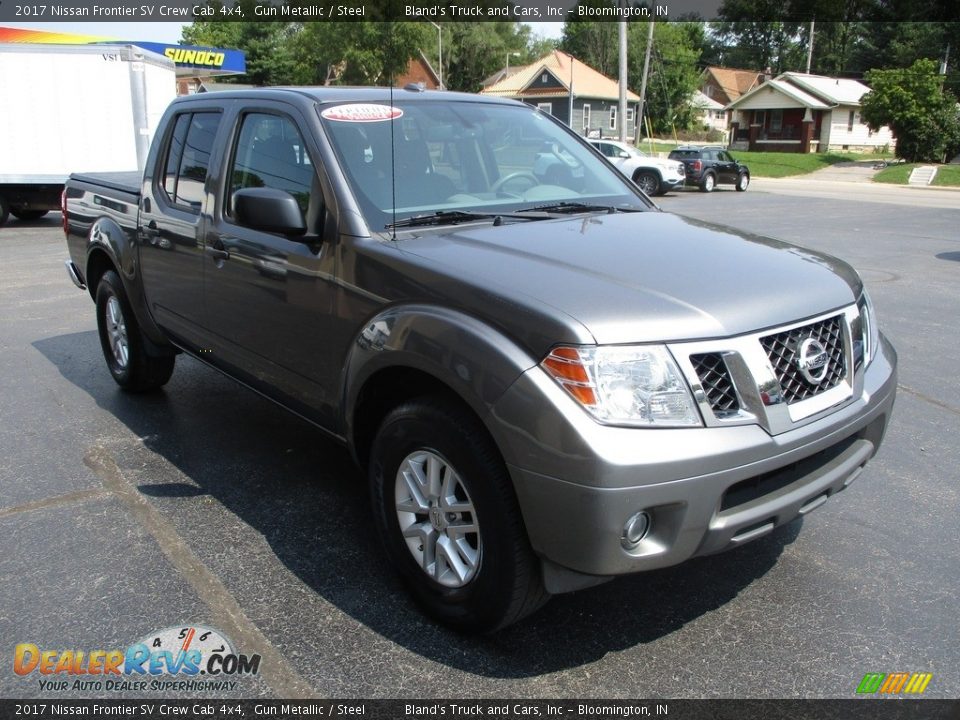 Gun Metallic 2017 Nissan Frontier SV Crew Cab 4x4 Photo #5