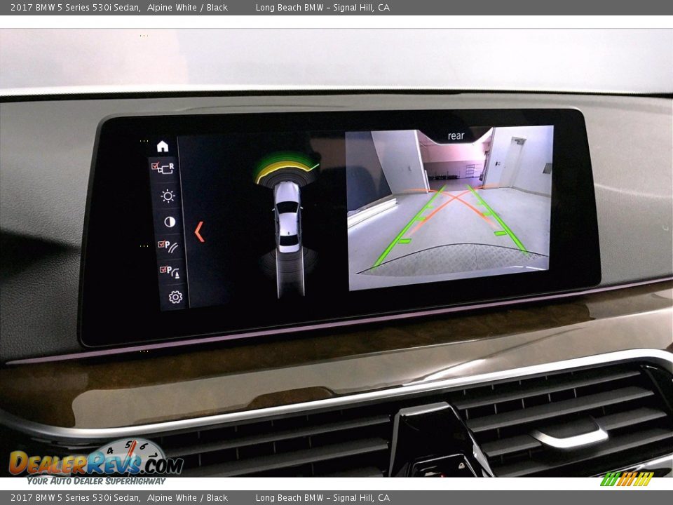 2017 BMW 5 Series 530i Sedan Alpine White / Black Photo #17