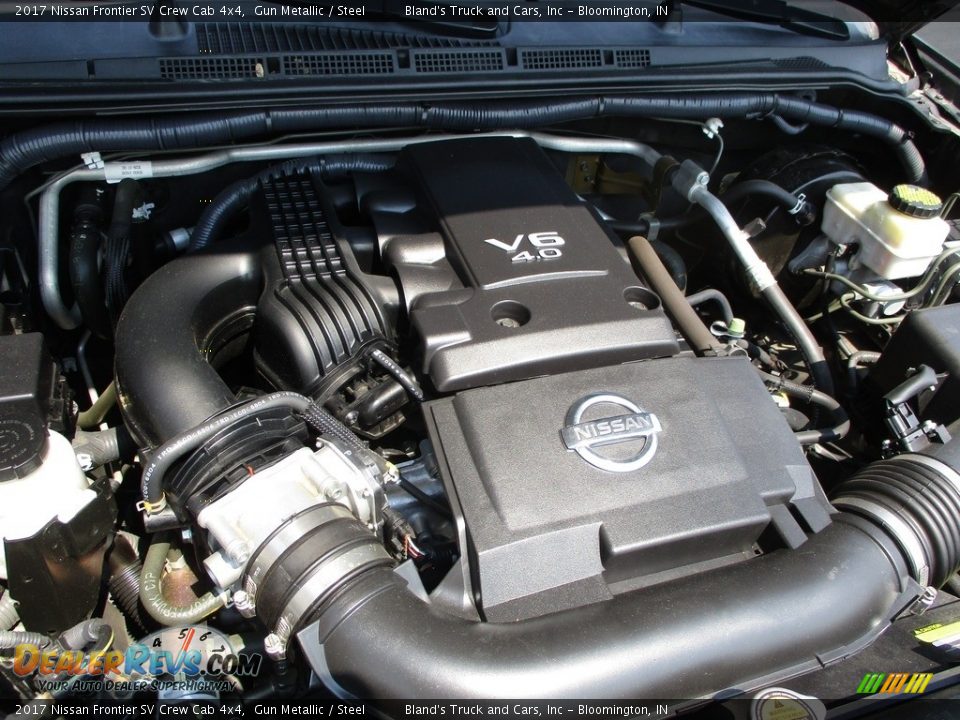 2017 Nissan Frontier SV Crew Cab 4x4 4.0 Liter DOHC 24-Valve CVTCS V6 Engine Photo #29