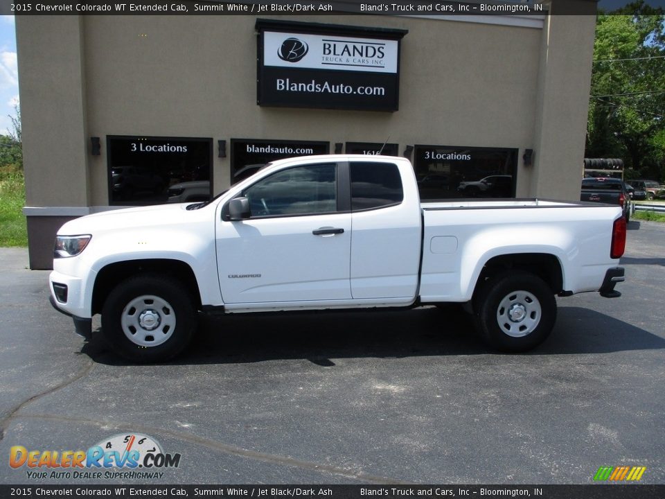 2015 Chevrolet Colorado WT Extended Cab Summit White / Jet Black/Dark Ash Photo #1