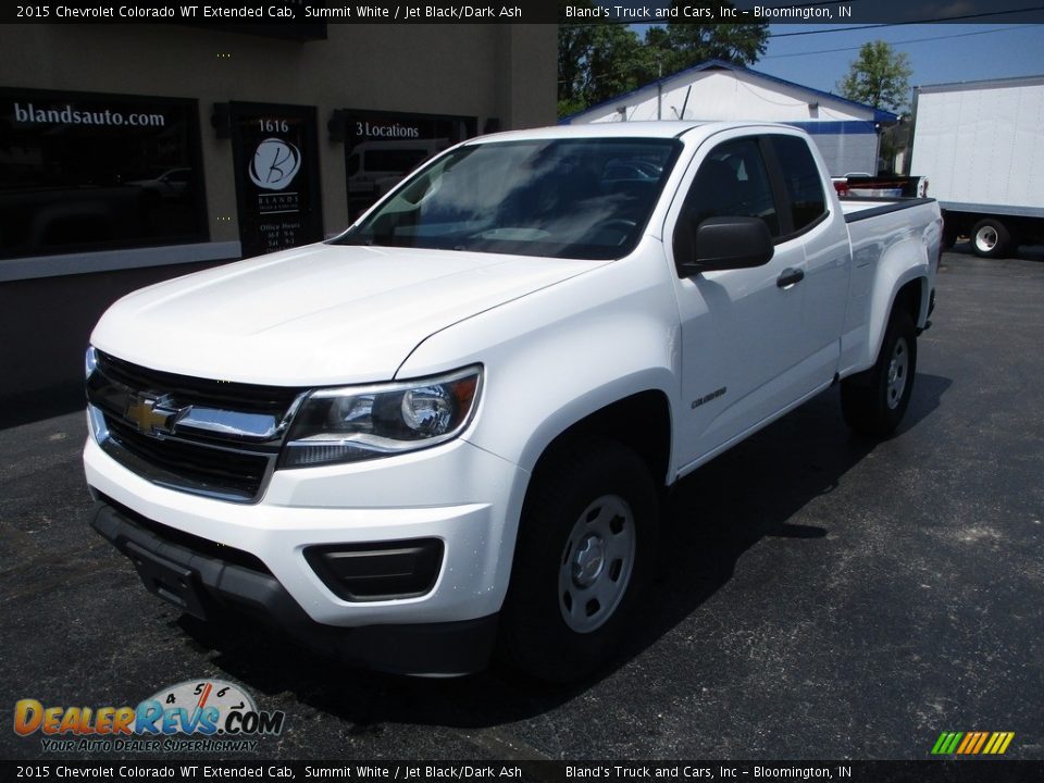 2015 Chevrolet Colorado WT Extended Cab Summit White / Jet Black/Dark Ash Photo #2