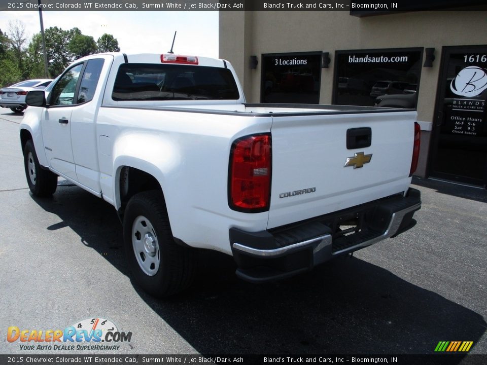 2015 Chevrolet Colorado WT Extended Cab Summit White / Jet Black/Dark Ash Photo #3