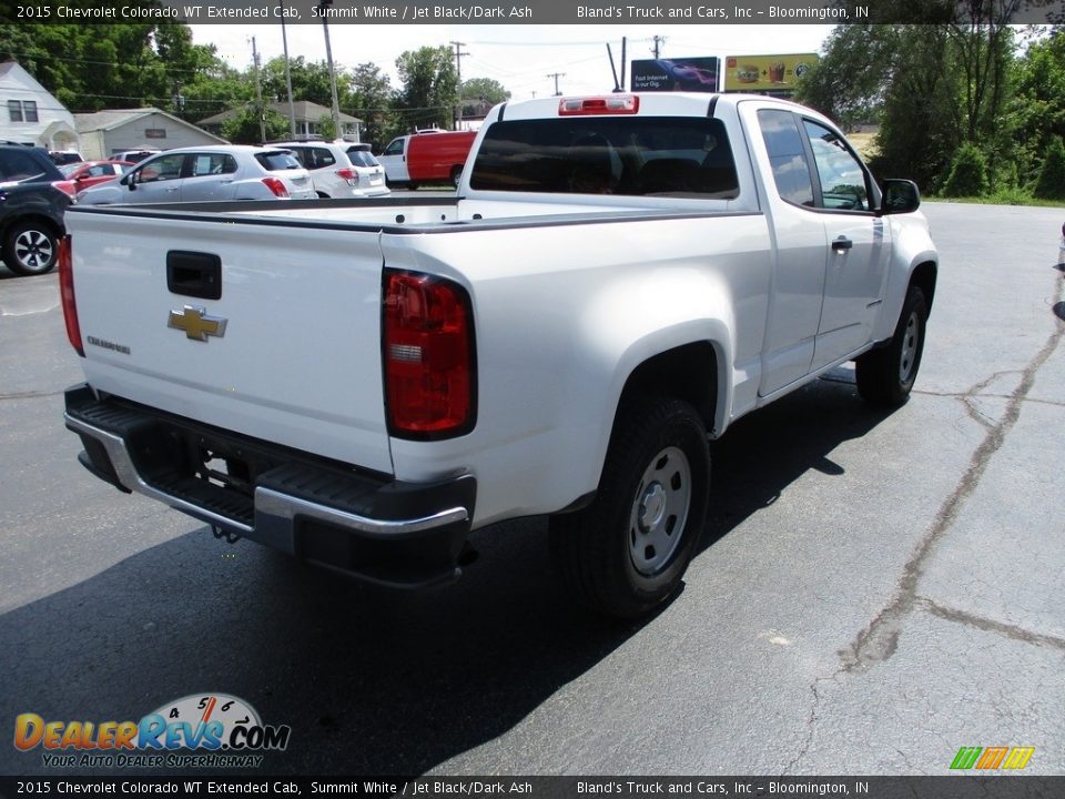 2015 Chevrolet Colorado WT Extended Cab Summit White / Jet Black/Dark Ash Photo #4