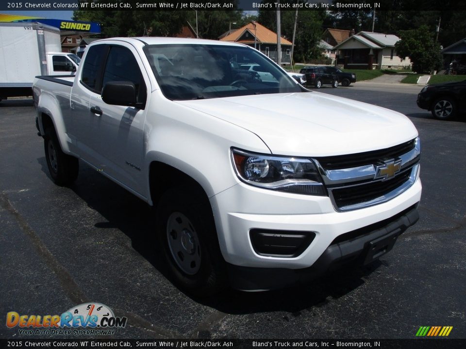 2015 Chevrolet Colorado WT Extended Cab Summit White / Jet Black/Dark Ash Photo #5