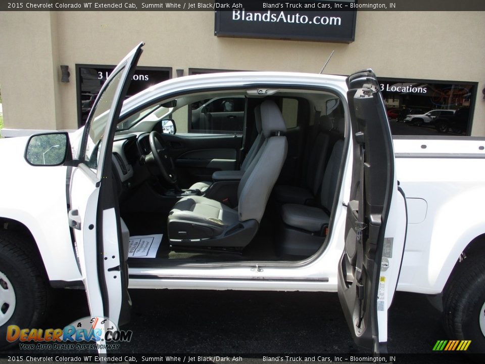 2015 Chevrolet Colorado WT Extended Cab Summit White / Jet Black/Dark Ash Photo #6