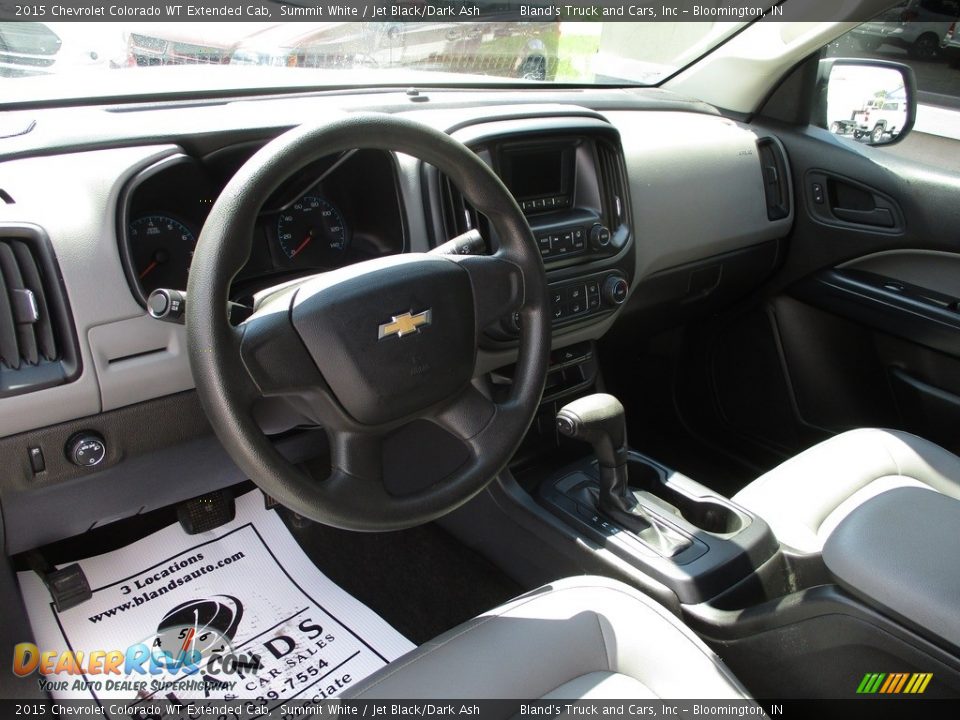 2015 Chevrolet Colorado WT Extended Cab Summit White / Jet Black/Dark Ash Photo #7