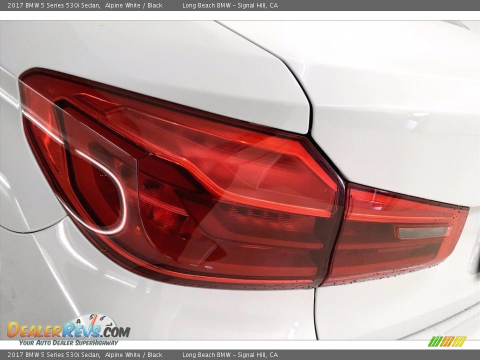 2017 BMW 5 Series 530i Sedan Alpine White / Black Photo #27