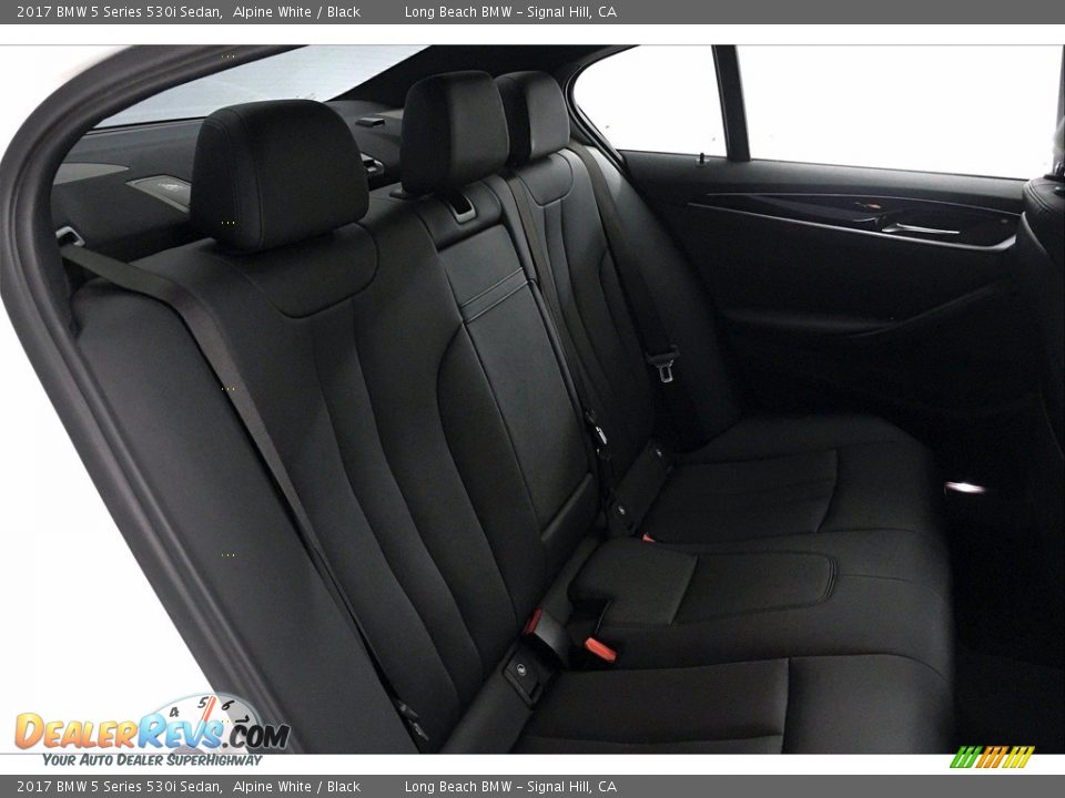 2017 BMW 5 Series 530i Sedan Alpine White / Black Photo #29