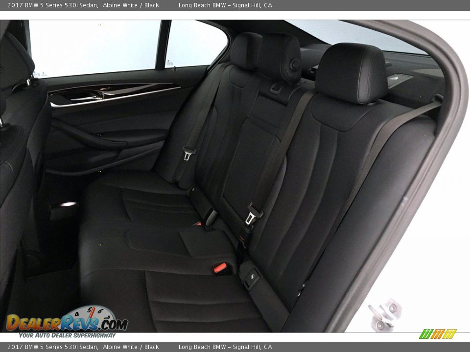 2017 BMW 5 Series 530i Sedan Alpine White / Black Photo #30