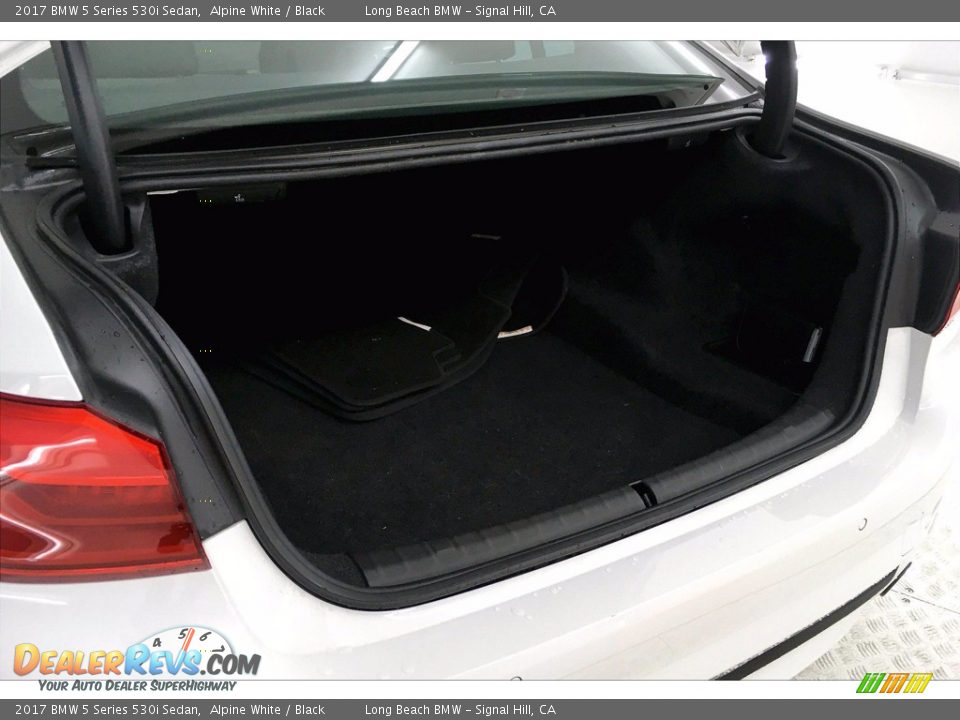 2017 BMW 5 Series 530i Sedan Alpine White / Black Photo #32