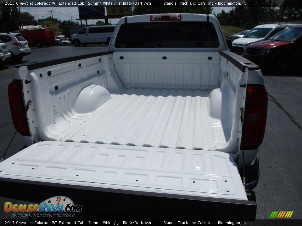 2015 Chevrolet Colorado WT Extended Cab Summit White / Jet Black/Dark Ash Photo #23