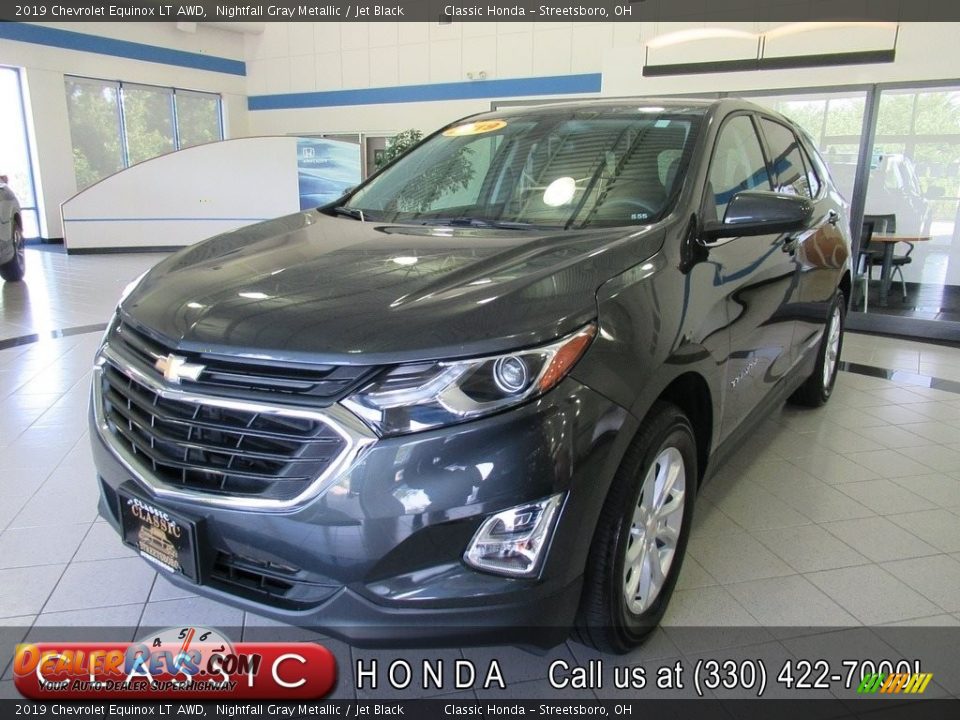 2019 Chevrolet Equinox LT AWD Nightfall Gray Metallic / Jet Black Photo #1