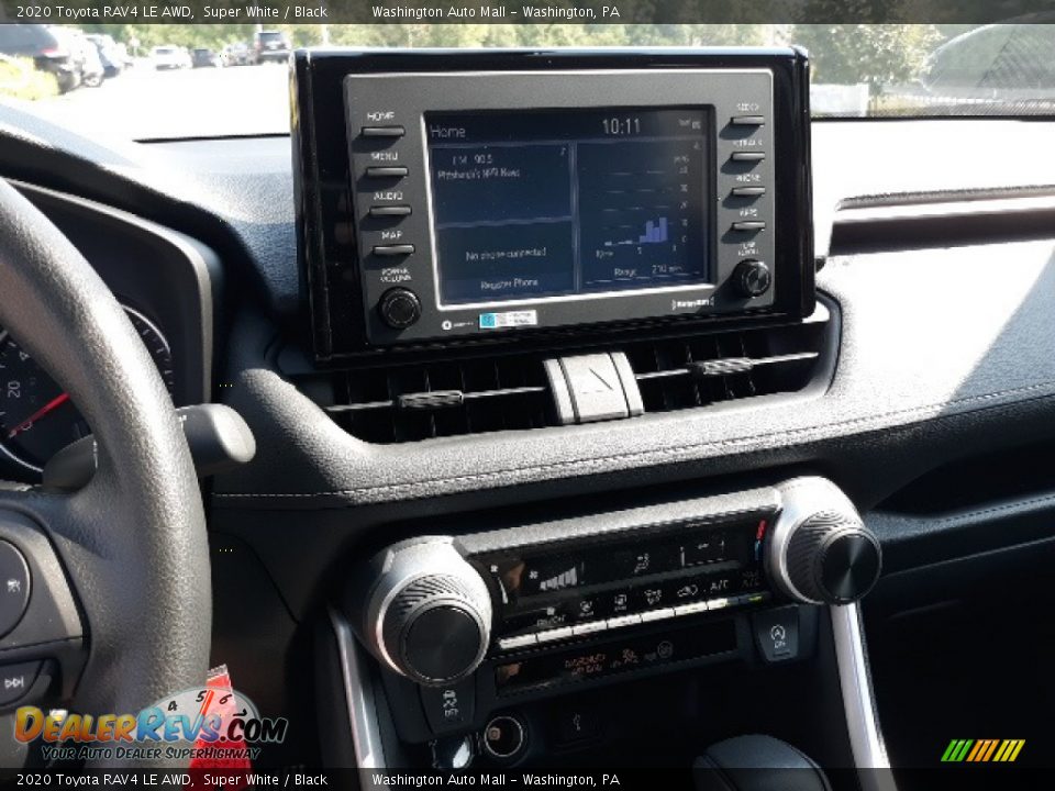 2020 Toyota RAV4 LE AWD Super White / Black Photo #12