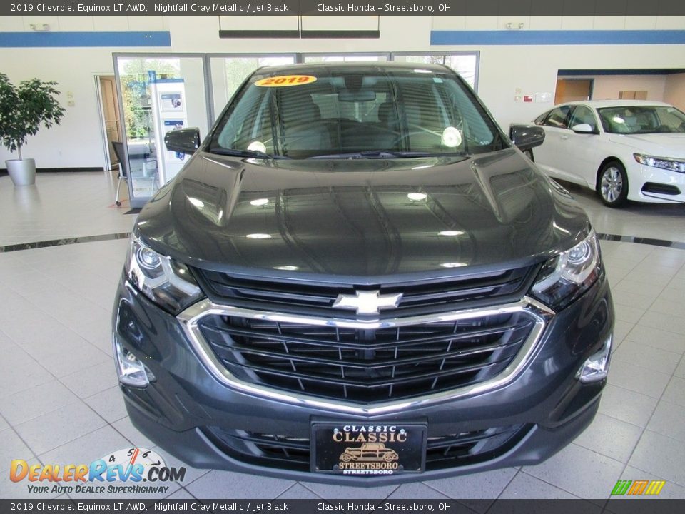 2019 Chevrolet Equinox LT AWD Nightfall Gray Metallic / Jet Black Photo #2