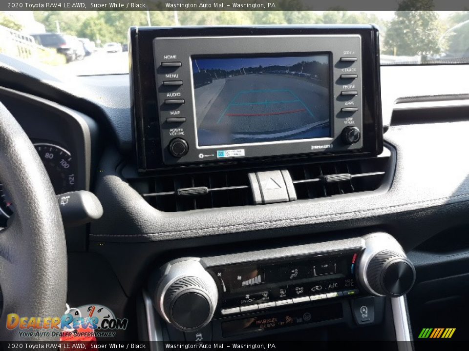 2020 Toyota RAV4 LE AWD Super White / Black Photo #13