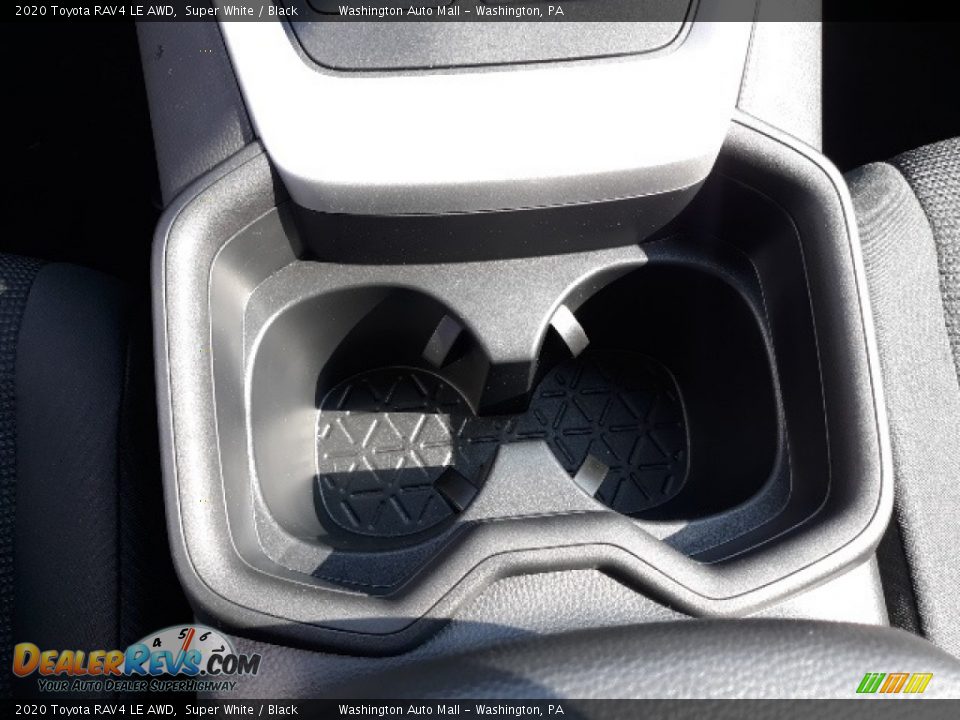 2020 Toyota RAV4 LE AWD Super White / Black Photo #17