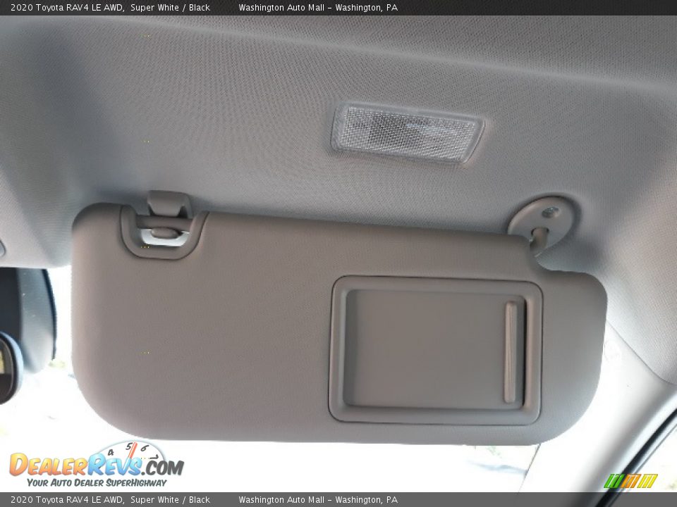 2020 Toyota RAV4 LE AWD Super White / Black Photo #20